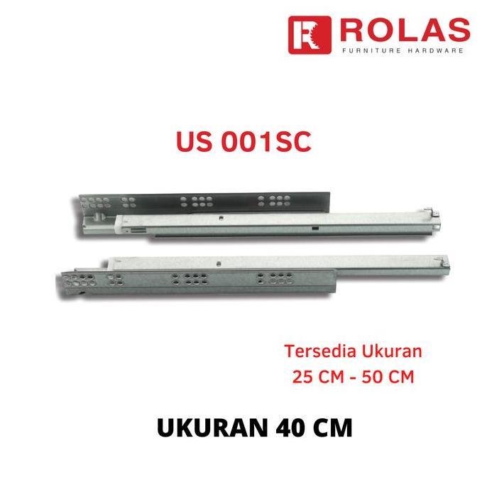 40 CM TACO TANDEM RAIL / TACO US 001SC SOFT CLOSE TANDEM RAIL / TACO RAIL