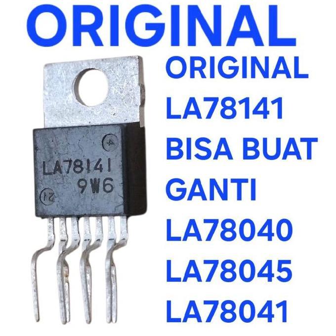Original La78141 / Ic Vertical Slim La 78141 21 29 นิ้ว Slim TV สามารถแทนที่ La78040 La78045 La78041