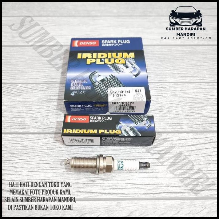 IRIDIUM SPARK PLUG DENSO FORTUNER INNOVA HILUX ALPHARD VELLFIRE CAMRY HARRIER SK20HR11 3421 !!!!