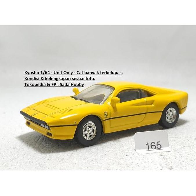 KYOSHO FIRST EDITION 1/64 FERRARI 288GTO หน่วยสีเหลืองเท่านั้น CADATOYS