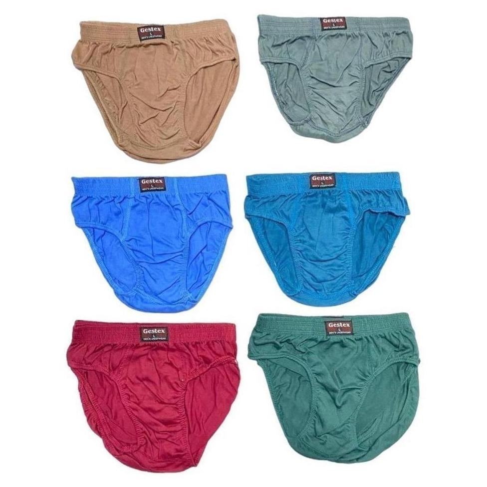 3 ชิ้นผู้ชาย Cd ชุดชั้นในชาย Gestex Original สบายวัสดุขนาด ML Xl 3L 4L 5L Sku - 016 จัดส่งฟรี