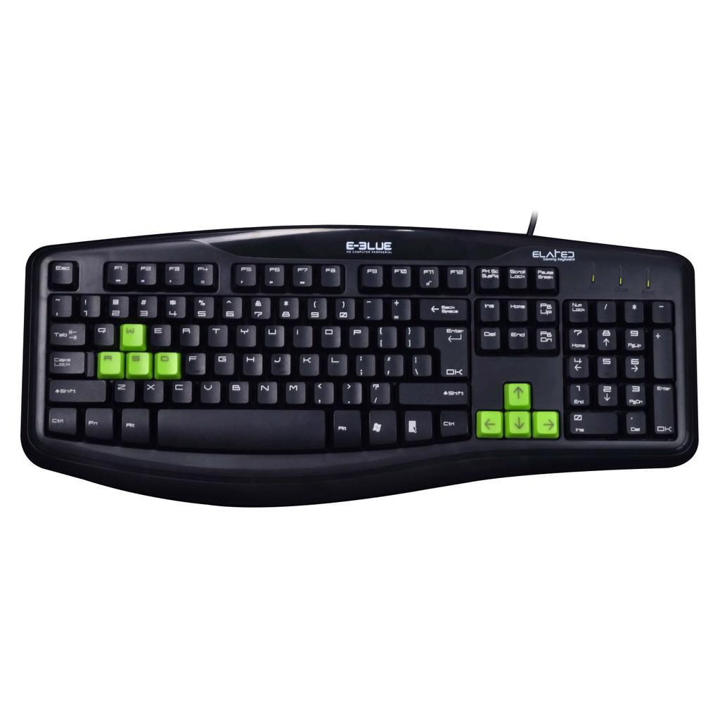 Eblue Elated Advance Gaming Keyboard EKM046 / DIY ปุ่มแบบถอดเปลี่ยนได้ / ของแท้