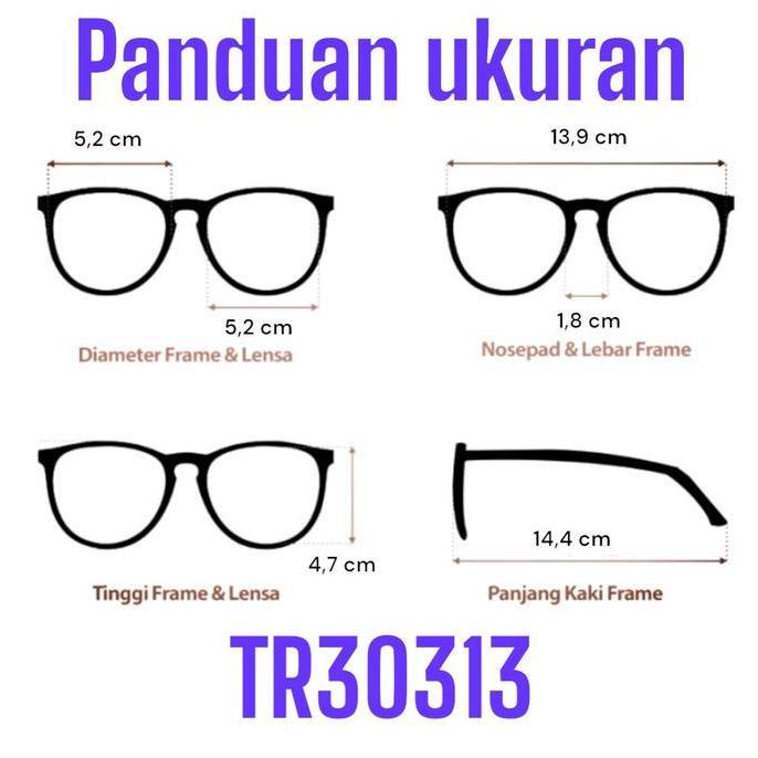 CAT EYE DAILY ANTI-RADIATION PHOTOCROMIC BLUERAY GLASSES สําหรับผู้หญิง TR30313 LENS AVAILABLE NORMA