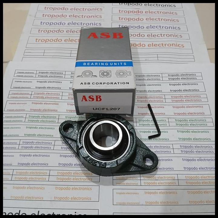 จัดส่งฟรี PILLOW BLOCK BEARING UNIT UCFL 207 แบรนด์ ASB !!!!!