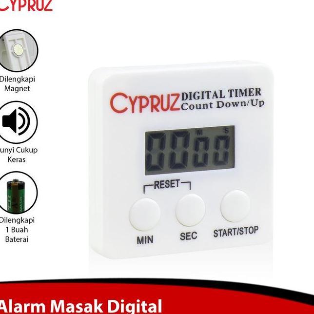 Cypruz Digital Timer Cyprus Kitchen House Cooking Alarm Jm0042 Jm0042
