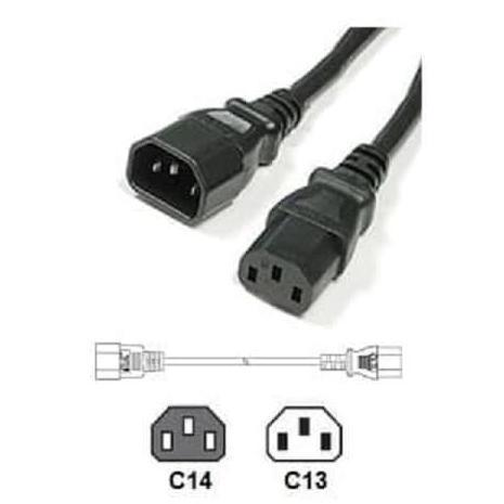 สายเอาต์พุต pdu เพื่อเซิร์ฟเวอร์ c13 ถึง c14 16A 1.5 มม. 2.5 เมตร