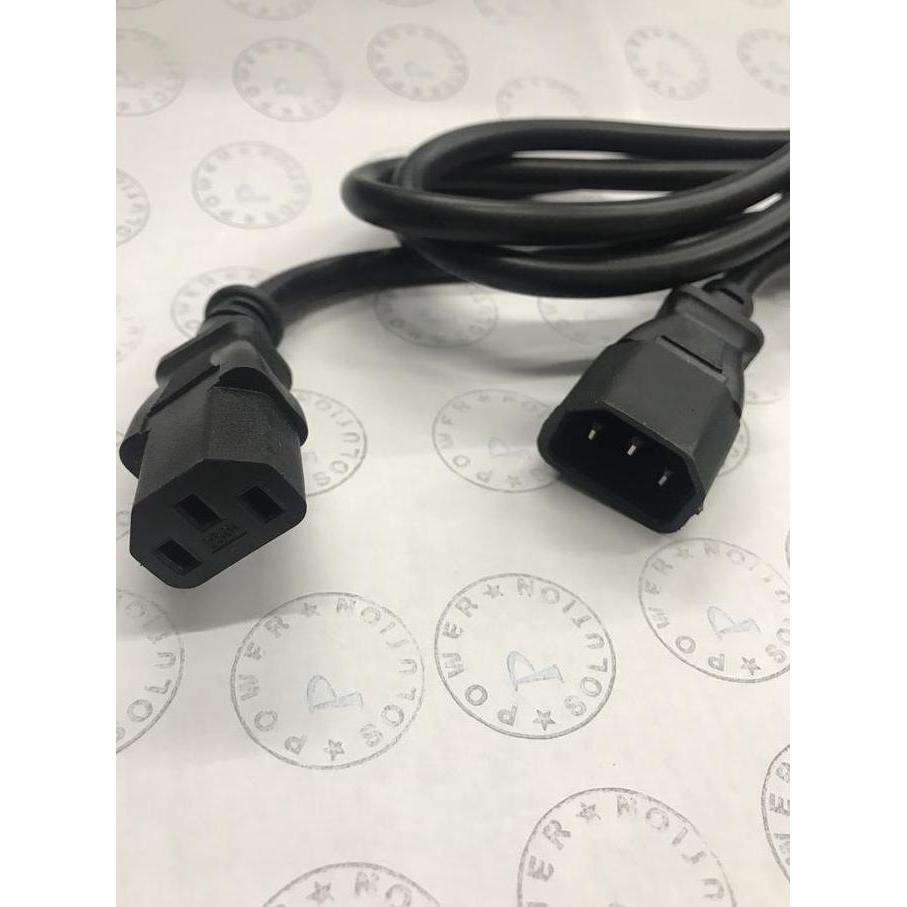 IEC320 สายไฟ Cpu-Monitor C13 ถึง C14 16A 250V 2M