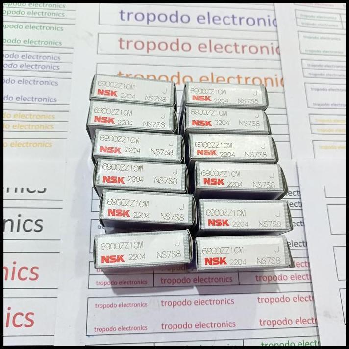 จัดส่งฟรี BEARING BALL BEARING 6900 ZZ NSK JAPAN BRAND !!!!!!