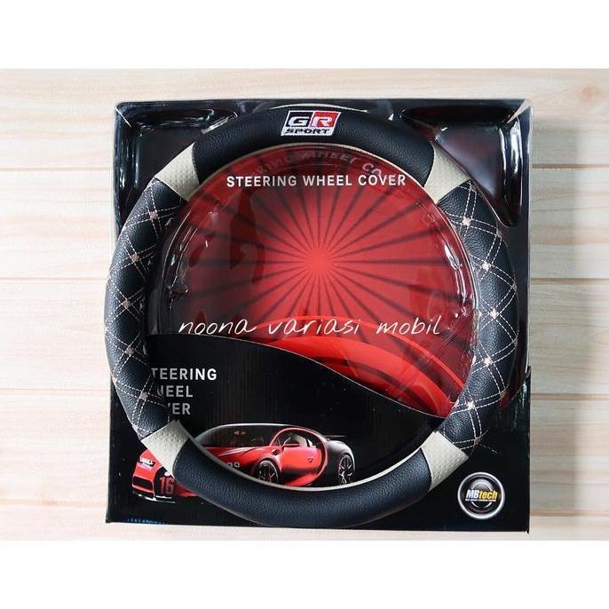 ฝาครอบพวงมาลัย MBTECH GR SPORT CREAM สําหรับ agya new rush innova
