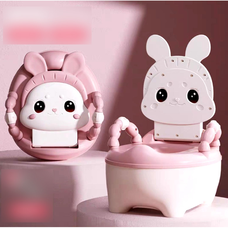 MIC MB 101 CUTE CHARACTER CHILDRENS POTTY BABY TRAINING พลาสติก PP แบบพกพาได้อย่างสะดวกสบาย