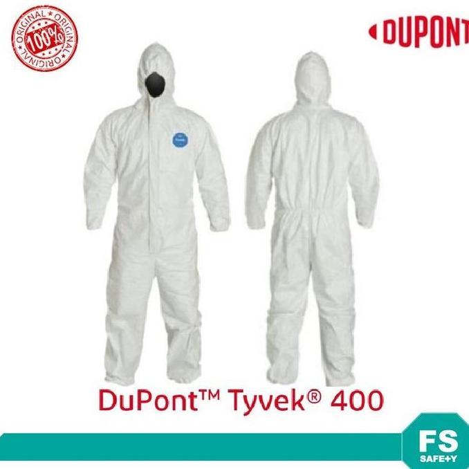 Hazmat Suit APD Coverall Tyvek Dupont Original