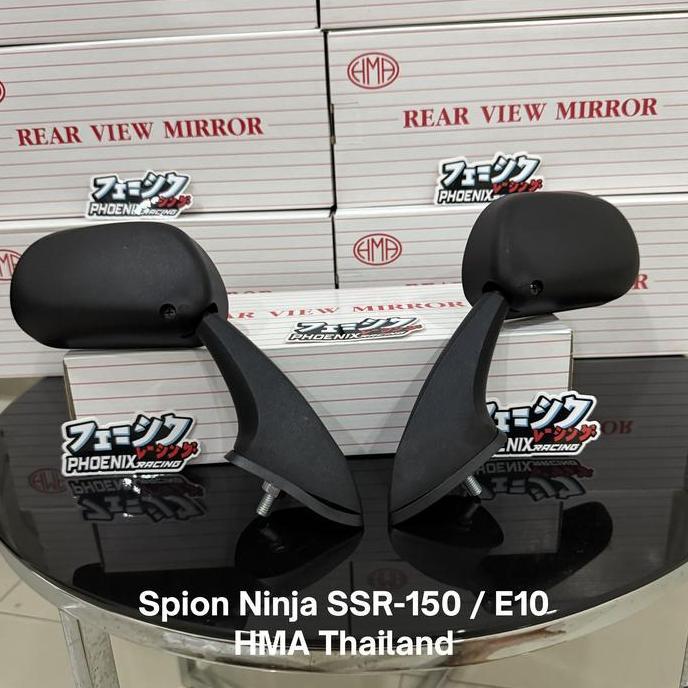 Spion Ssr E10 Mirror Assy Ninja Ssr E10 ยี่ห้อ Hma Hm Auto Part Original Thailand Spion Ssr Ready