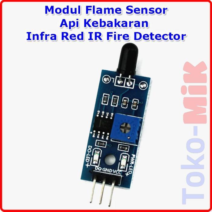 CAHAYA Flame Sensor Fire Light อินฟราเรด IR Fire Detector