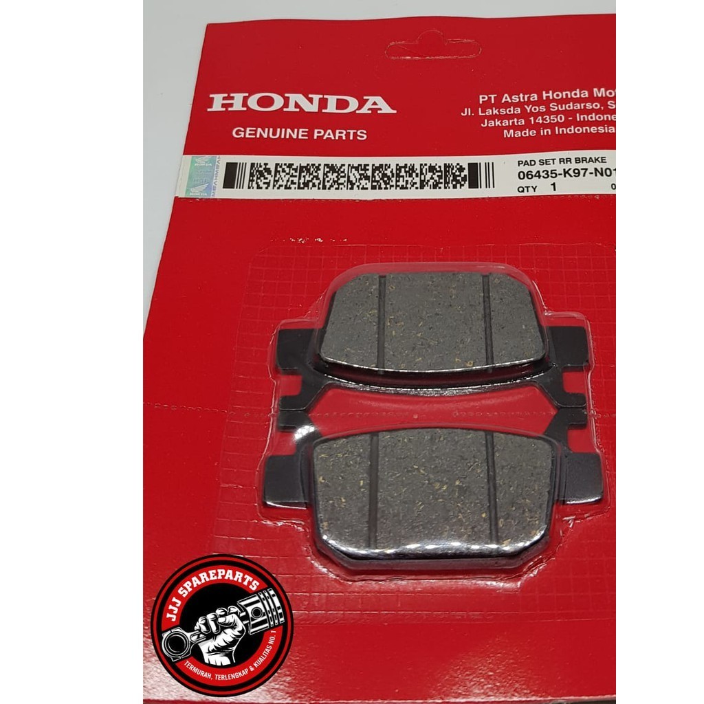 ผ้าเบรกหลัง LOKAL HONDA PCX OLD 150 ADV 150 ท้องถิ่น ABS K97 / 06435-K97-N01