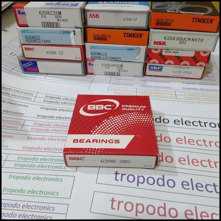 จัดส่งฟรี BEARING BALL BEARING 6208 2RS BBC BRAND !!!!!!