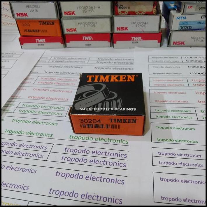 TAPERED ROLLER BEARING 30204 ยี่ห้อ TIMKEN USA !!!!!