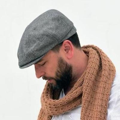 FLAT CAP NEWSBOY CAP HAT PAINTER HAT PATINO HAT SILK HAT COOL MOTIF ผู้ใหญ่