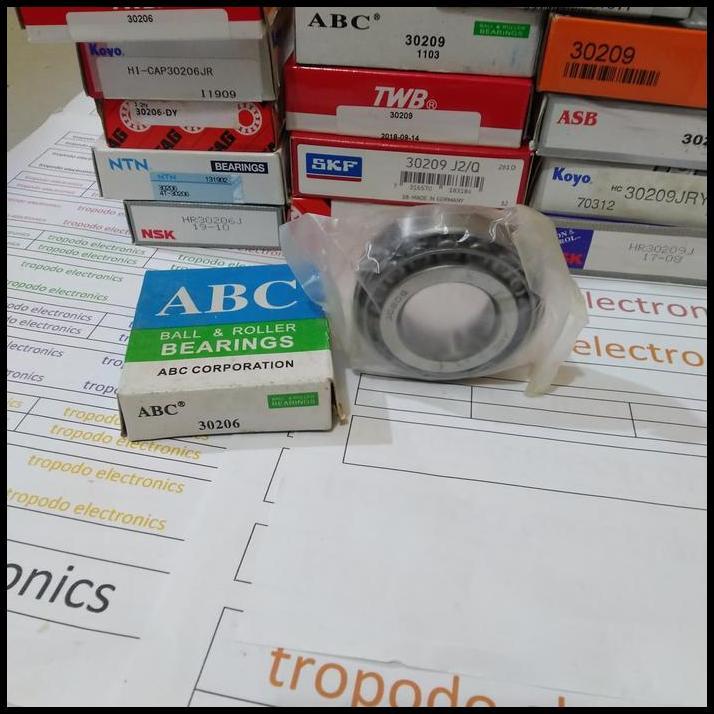 ใหม่ล่าสุด TAPERED ROLLER BEARING 30206 ยี่ห้อ ABC!
