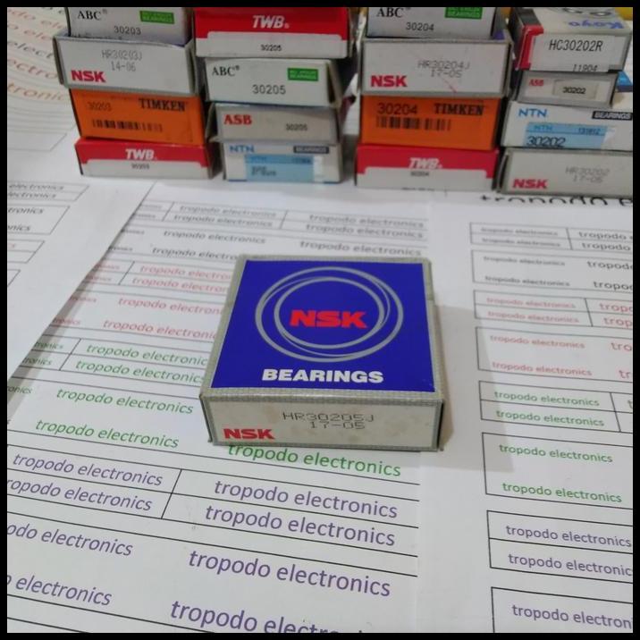 HOT DEAL TAPERED ROLLER BEARING 30205 J NSK JAPAN BRAND !!!!
