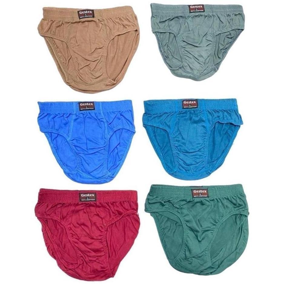 3 ชิ้นผู้ชาย Cd ชุดชั้นในชาย Gestex Original สบายวัสดุขนาด ML Xl 3L 4L 5L Sku - 032