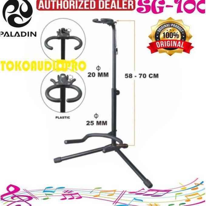 ขาตั้งกีต้าร์เดี่ยว / paladin sg-100 / sg 100