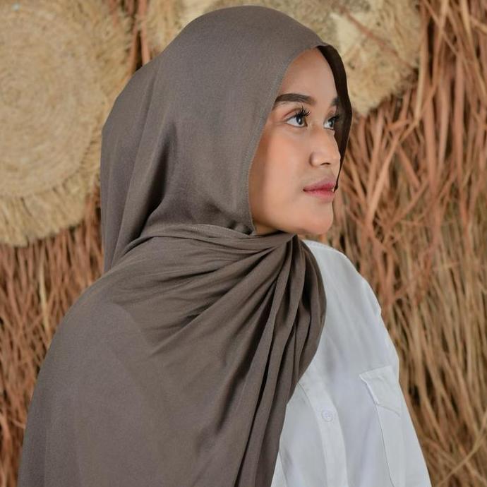 Heddosukafu- ผ้าคลุมไหล่ไม้ไผ่ Pashmina ลาย้เหนียว By Lamila.Hijab