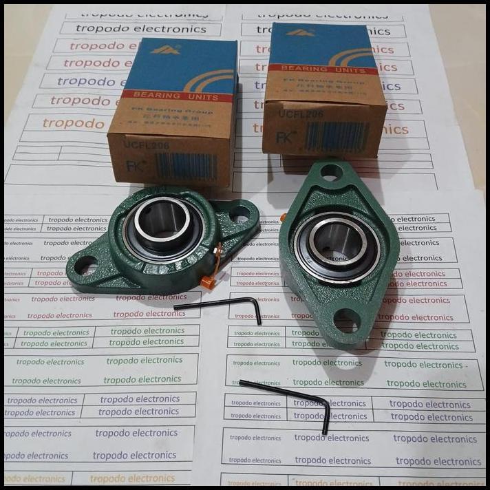 HOT DEAL PILLOW BLOCK BEARING UNIT UCFL 206 FK BRAND !!!!