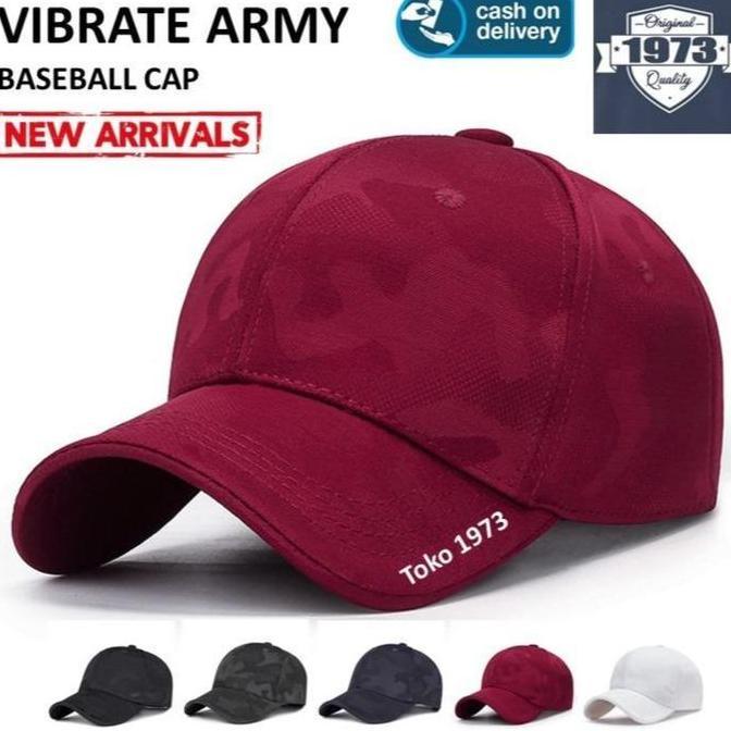 หมวกเบสบอล : NEW VIBRATE ARMY - หมวกเบสบอล หมวกกีฬา หมวก Snapback หมวกผู้ชาย
