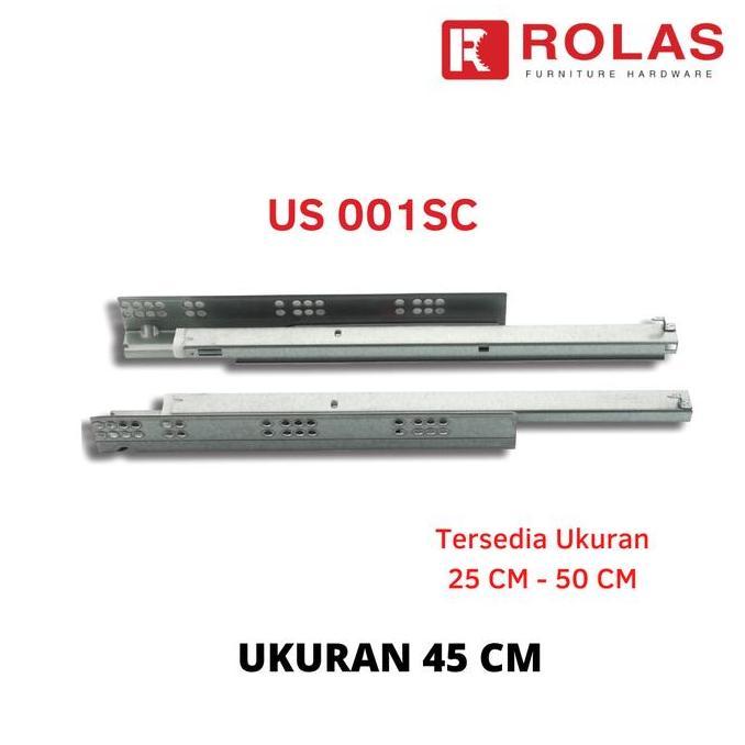 45 CM TACO TANDEM RAIL / TACO US 001SC SOFT CLOSE TANDEM RAIL / TACO RAIL