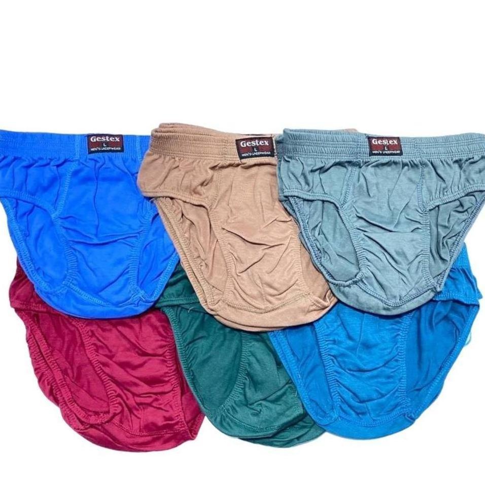 3 ชิ้นผู้ชาย Cd ชุดชั้นในชาย Gestex Original สบายวัสดุขนาด ML Xl 3L 4L 5L Sku - 020 จัดส่งฟรี