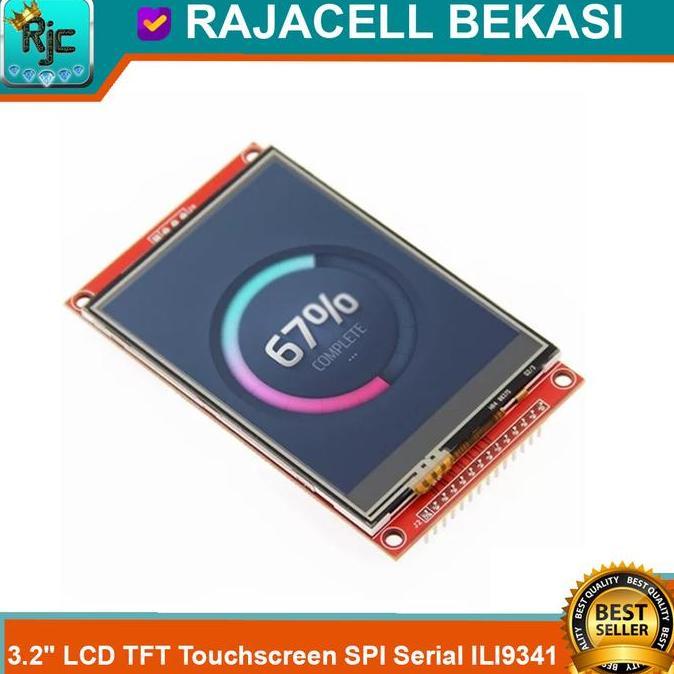 3.2 "LCD TFT TOUCHSCREEN SPI SERIAL ILI9341 240*320 PIXEL สําหรับ ARDUINO ต้นฉบับและธุรกิจ