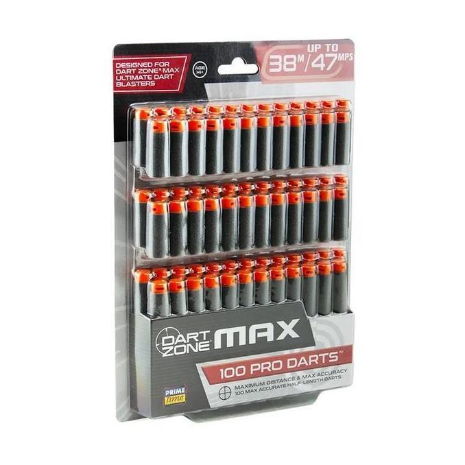 Dart Zone Max Pro Darts Refill Dart 100 ชิ้น - ครึ่งความยาว (SNI)
