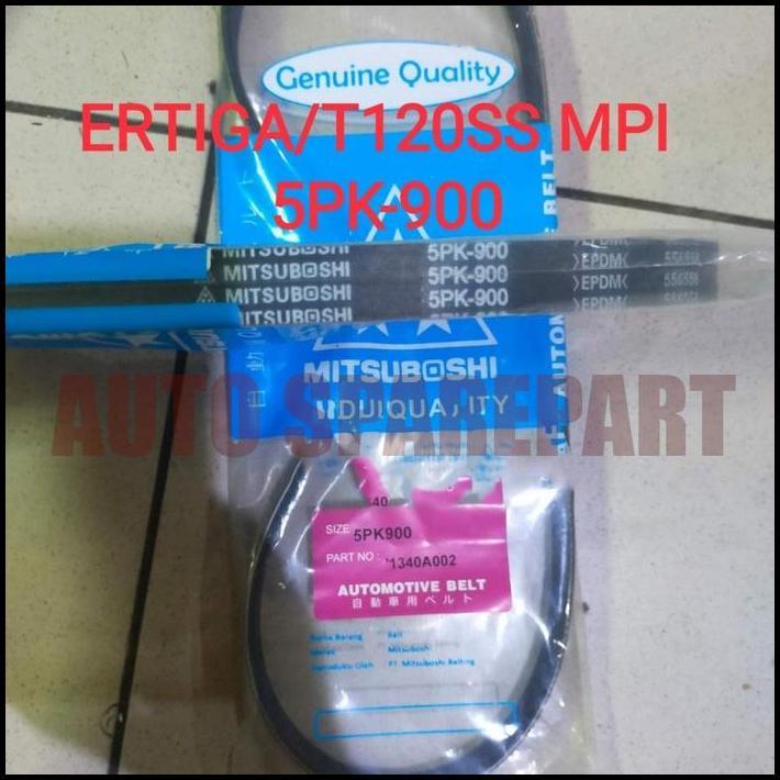 FAN V BELT FAN STRAP 5PK-900 ERTIGA T120SS MPI 1340A002 5PK900 !!!