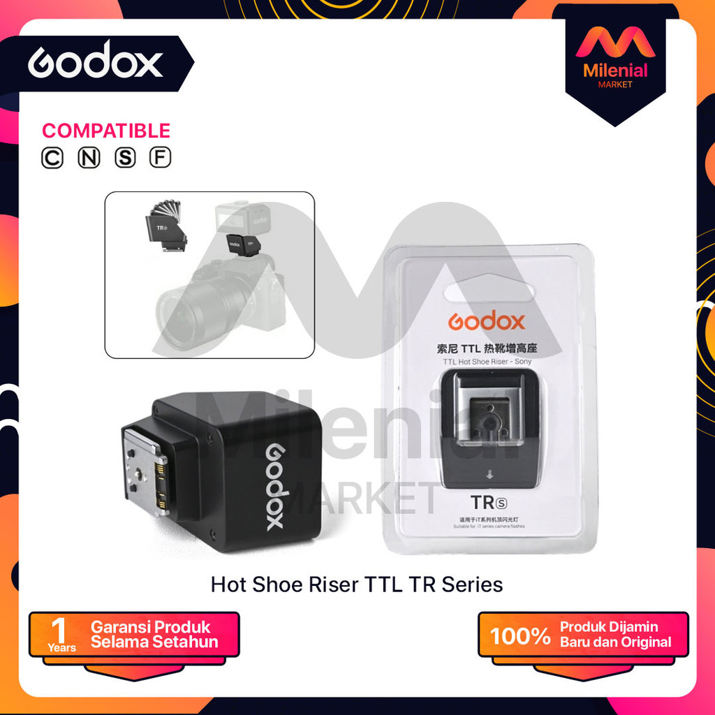 Godox TR TTL Hot Shoe Riser HotShoe สําหรับกล้อง