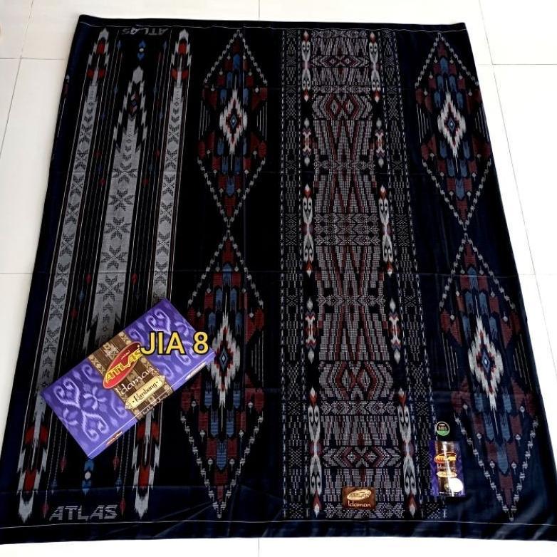 Atlas Sarong Motif Bhs Idaman Kembang 555 / Atlas Idaman Harmoni / Atlas Sarong คุณภาพ Mewa จัดส่งฟรี