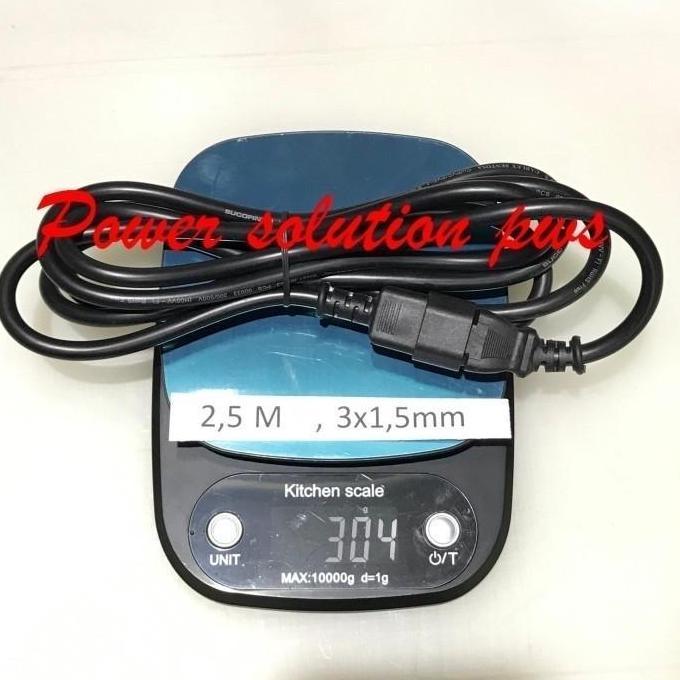 สายไฟ (รุ่น APC AP9870) ไม่ใช่สายไฟยี่ห้อ C13 ถึง C14 ความหนา 3x 1.5 มม. Sucofindo SNI / สายไฟ Outpu
