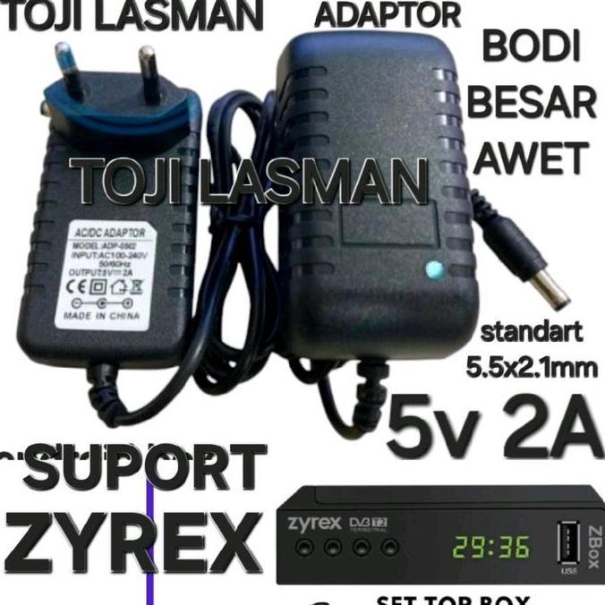 (STB Adapter Set Top Box Bok 5V 2A) ปลั๊กอะแดปเตอร์ Psu Travo แหล่งจ่ายไฟ Zirex Zbox Z Android Box B
