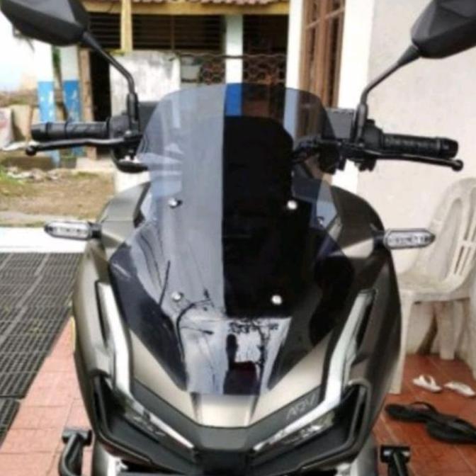 กระจกบังลม Honda Adv 160 Adv150 Standard Model สีควันพรีเมี่ยมดั้งเดิม