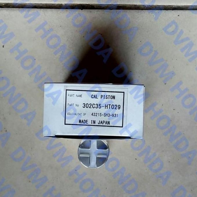 NISSIN CITY Z SX8 REAR BRAKE CALIPER PISTON/CITY VTEC GD/CITY GM2/CIVIC SR S04/JAZZ VTEC GD/JAZZ GE