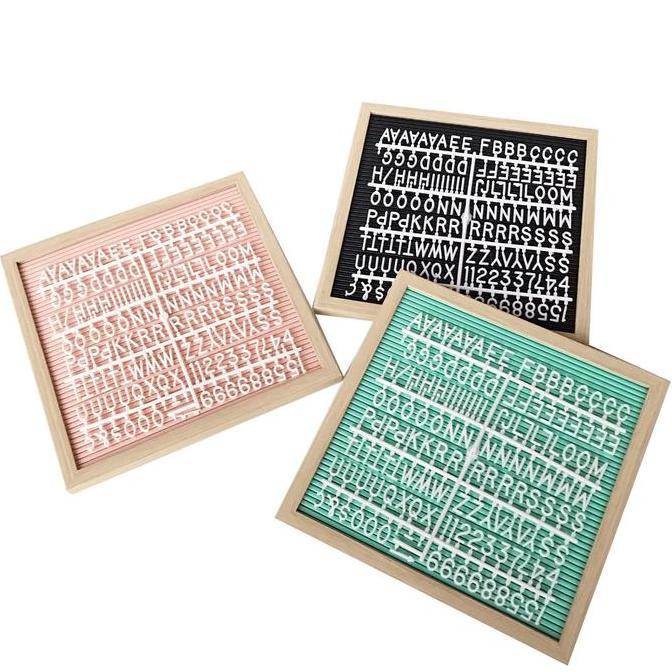 BABY NAME BOARD LETTER BOARD 30X30 ซม. (ไม่รวม) LETTERS และหมายเลข BOARD MENU GUIDE BOARD