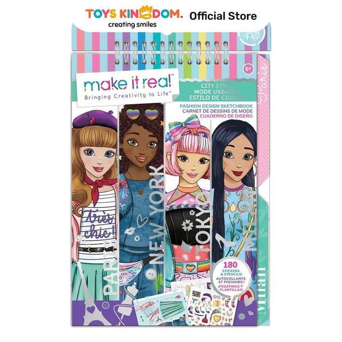 MAKE IT REAL SKETCHBOOK CITY STYLE 3207