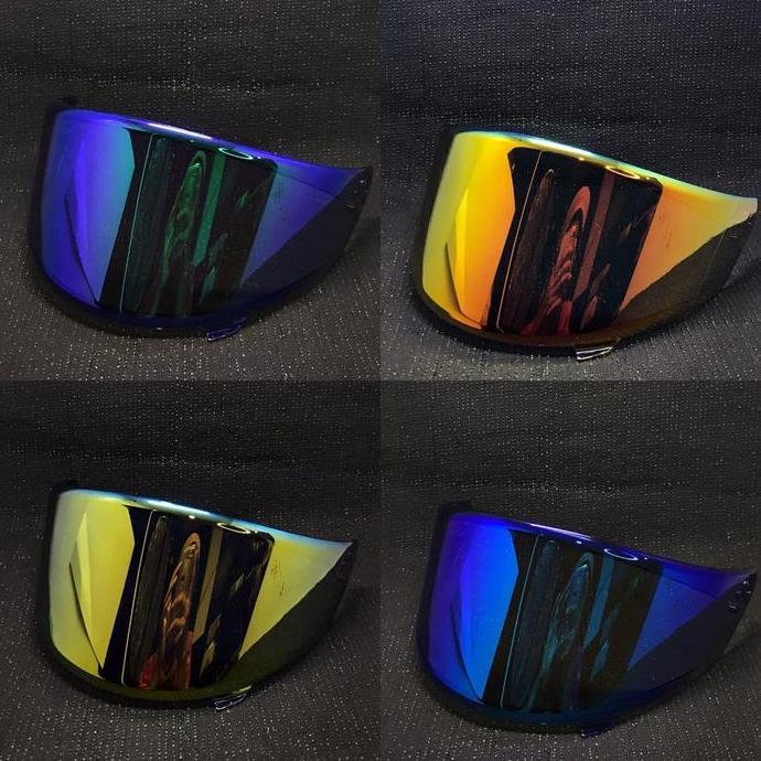 Kyt แก้วแบน Blue Nfr และ Nx Race Ii Visor Iridium Osbe Race/Nz Helm NF-R Nxr