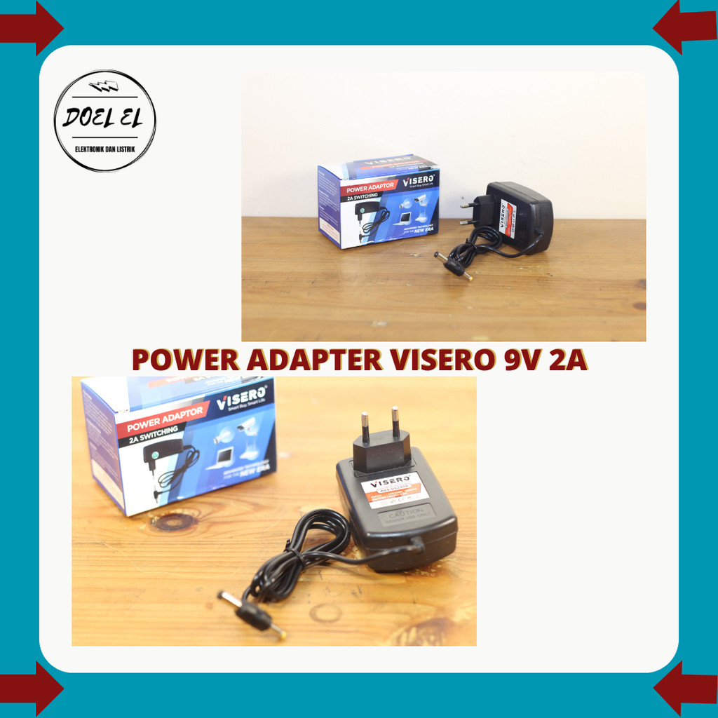 อะแดปเตอร์ VISERO 9V 2A | VISERO 9V 2A พาวเวอร์ซัพพลาย ADAPTER