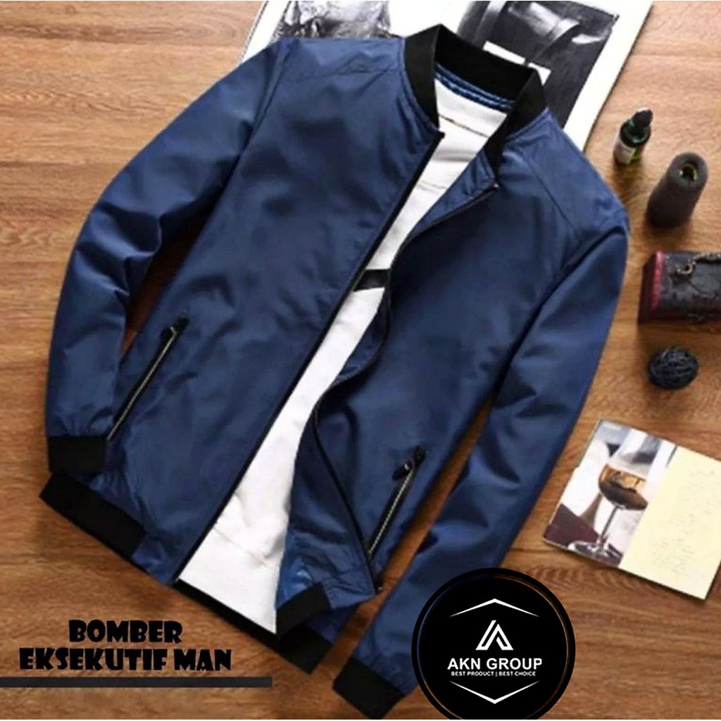 | ราคาซ้ํา! เสื้อแจ็คเก็ตผู้ชาย BOMBER JACKET MAN JACKET || เสื้อแจ็คเก็ต BOMBER สําหรับผู้ชาย EXECU