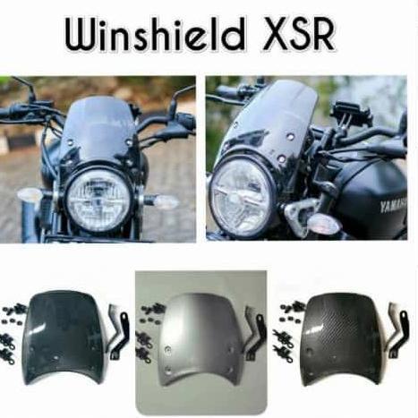 กระจกบังลม Nemo XSR 155 Carbon / Visor Yamaha XSR 155 Nemo Carbon