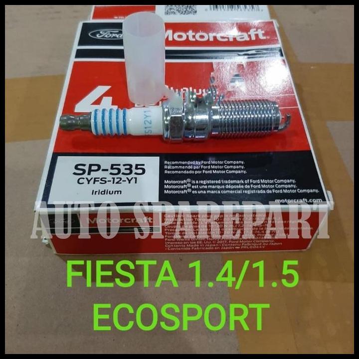 ใหม่ล่าสุด FORD FIESTA 1.4 1.5 1.6 CC ECOSPORT CYFS-12-Y1 SPARK PLUG !!!