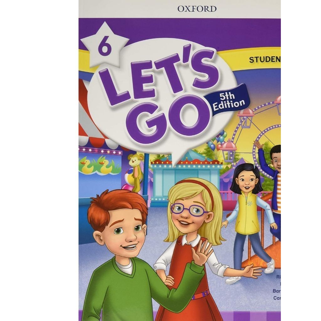 Lets Go Book (ฉบับที่ 5) หนังสือนักเรียน 12 3 4 5 6 / สี
