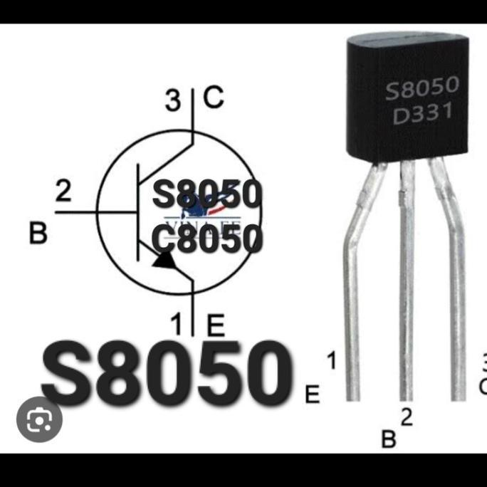 (ขายส่ง) S8050 C8050 2Sc8050 2Sc SC 8050 Npn D331 D 331