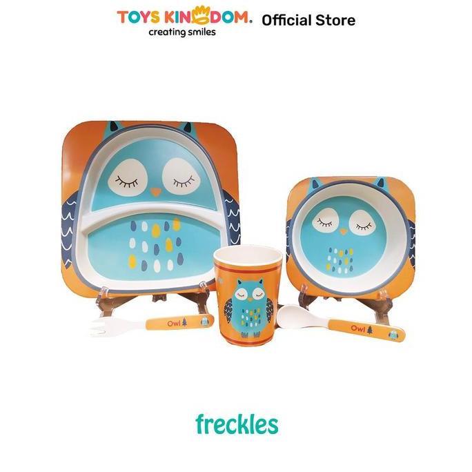 OKIEDOG FRECKLES SET 5 ชิ้น OWL CHILDRENS EATING UTENSILS