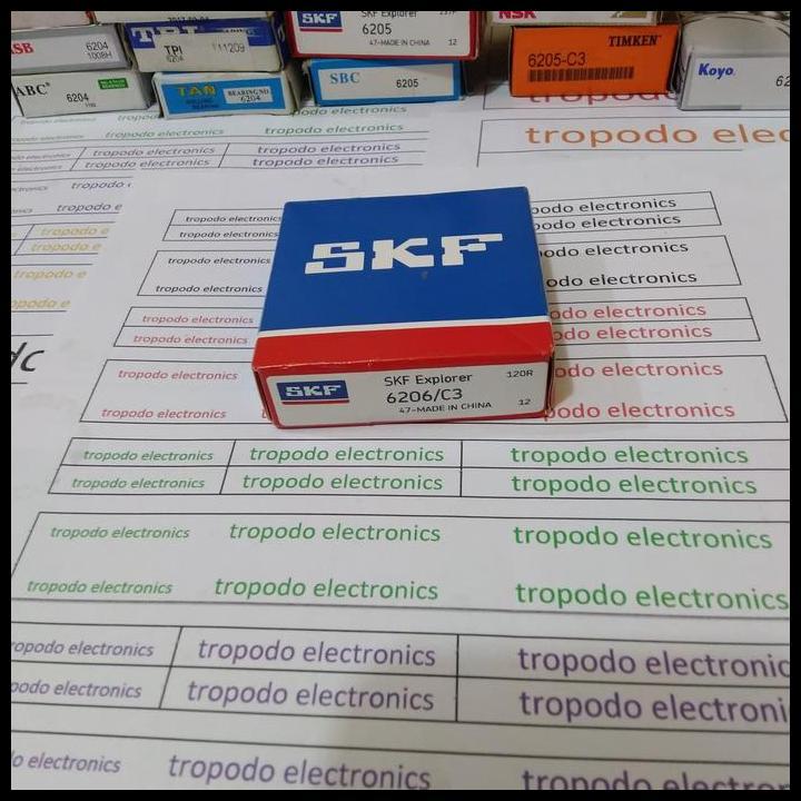 แบร์ริ่ง 6206 C3 แบรนด์ SKF!